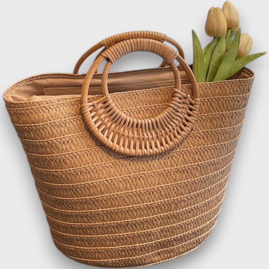 Kalinne – Woven Straw Bag for Summer