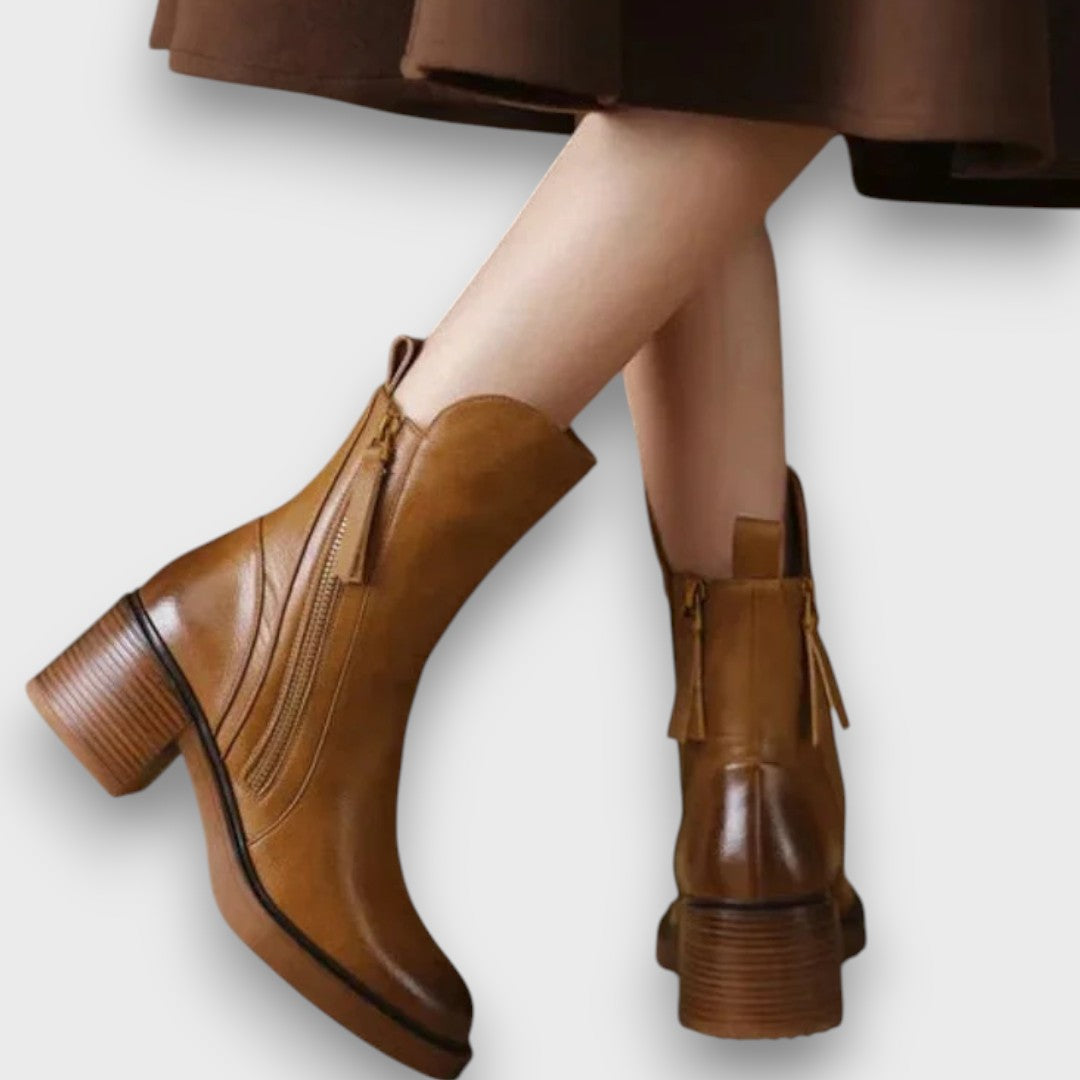Valoria – Classic ankle boots with block heel