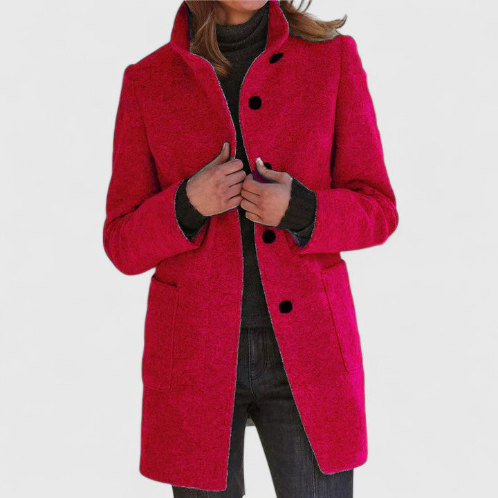 Elena – Classic long coat