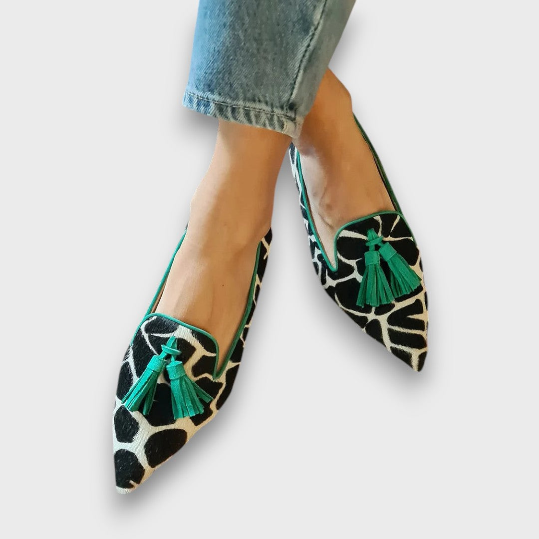 Maura – Statement Loafer with Fringes