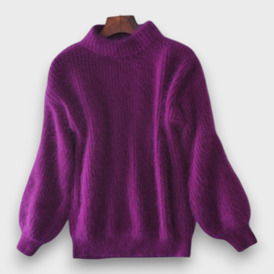 Marice – Vintage Angora-Style Knit Sweater
