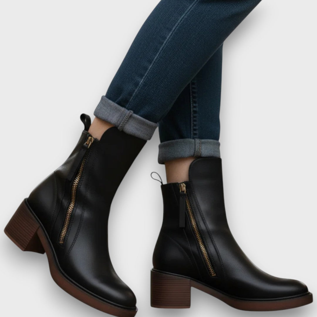 Valoria – Classic ankle boots with block heel