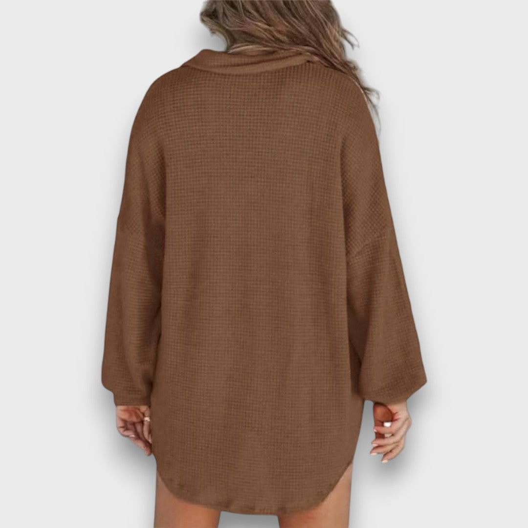 Mareia – Casual button-up tunic top