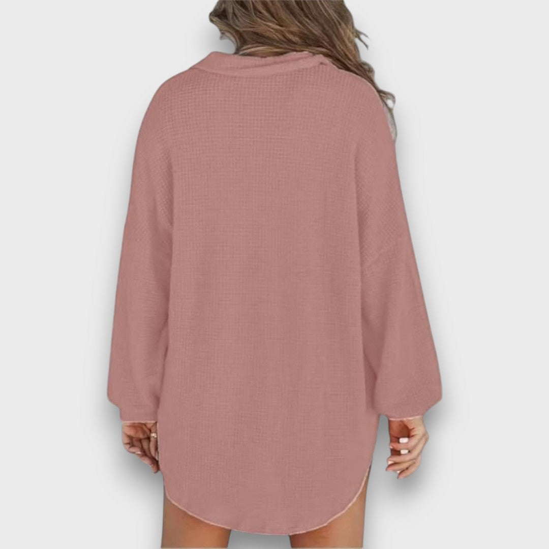 Mareia – Casual button-up tunic top