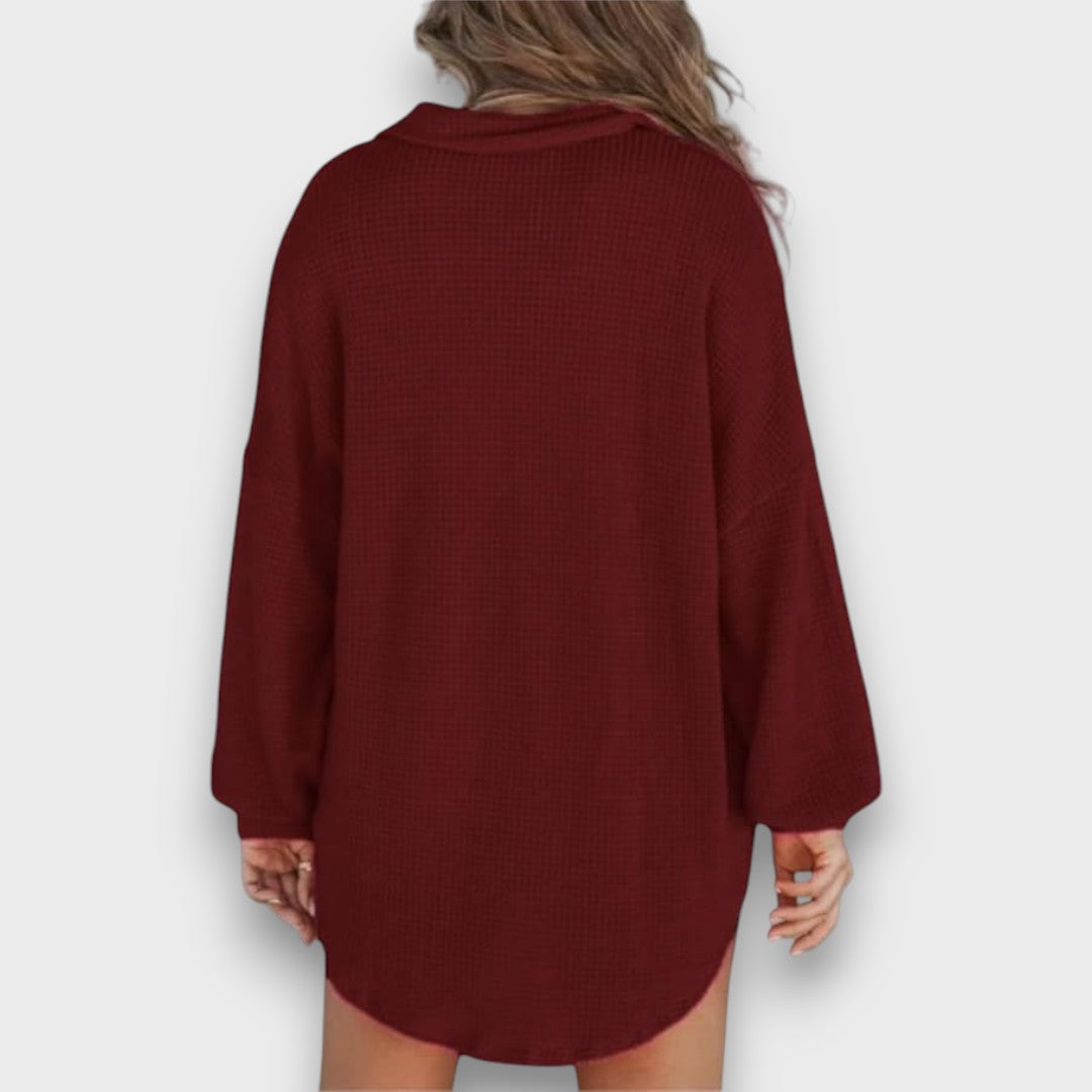 Mareia – Casual button-up tunic top