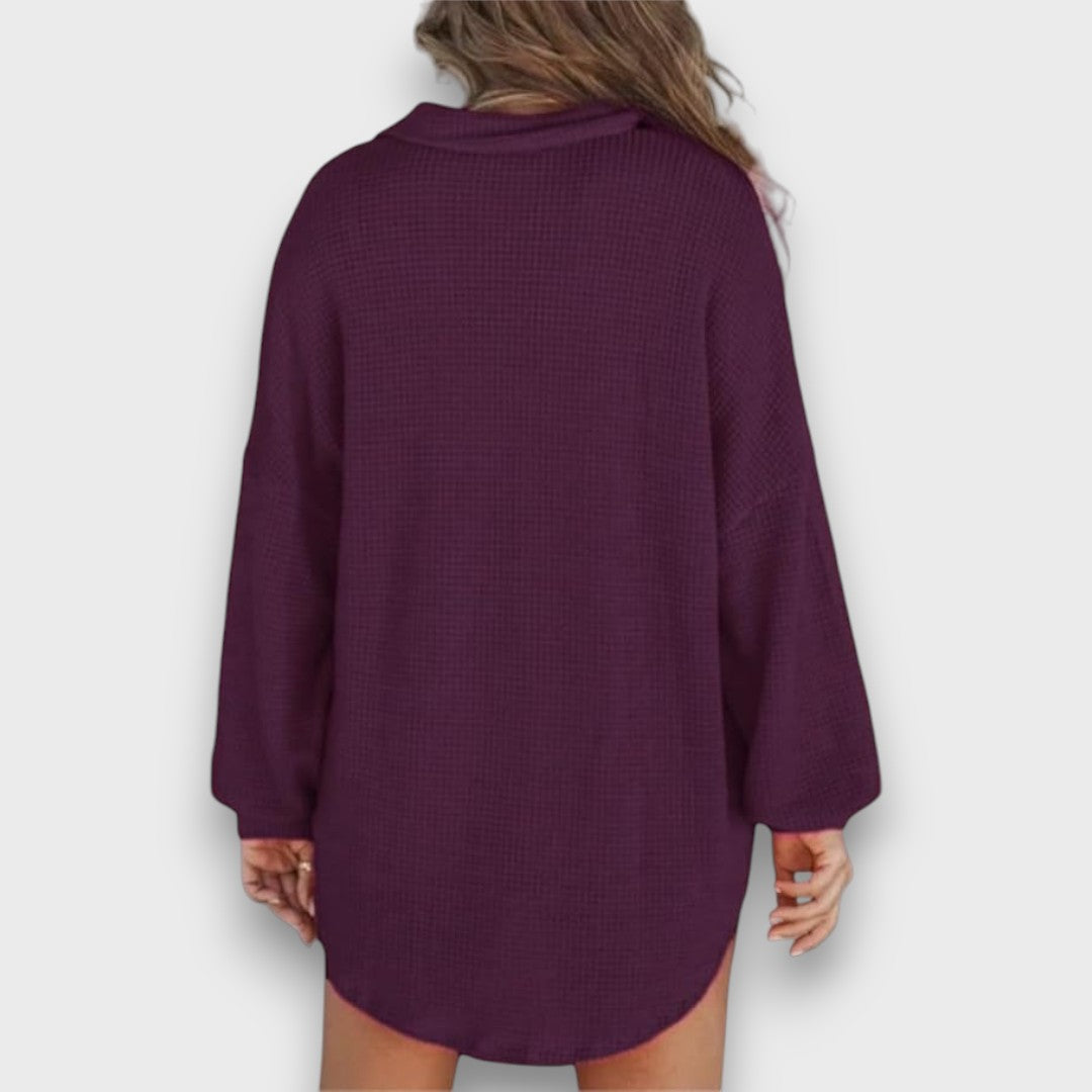 Mareia – Casual button-up tunic top