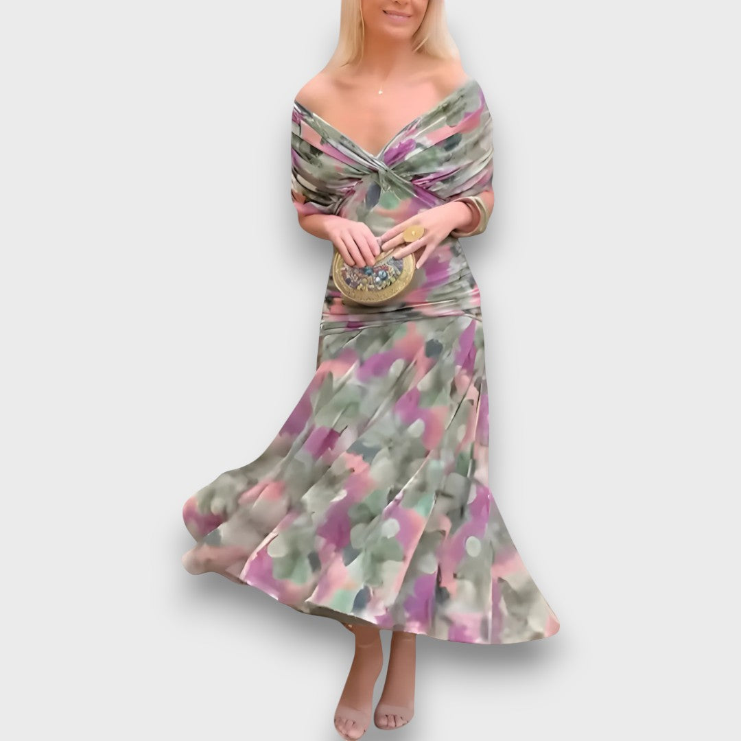 Aiza – Off-Shoulder Maxi Dress