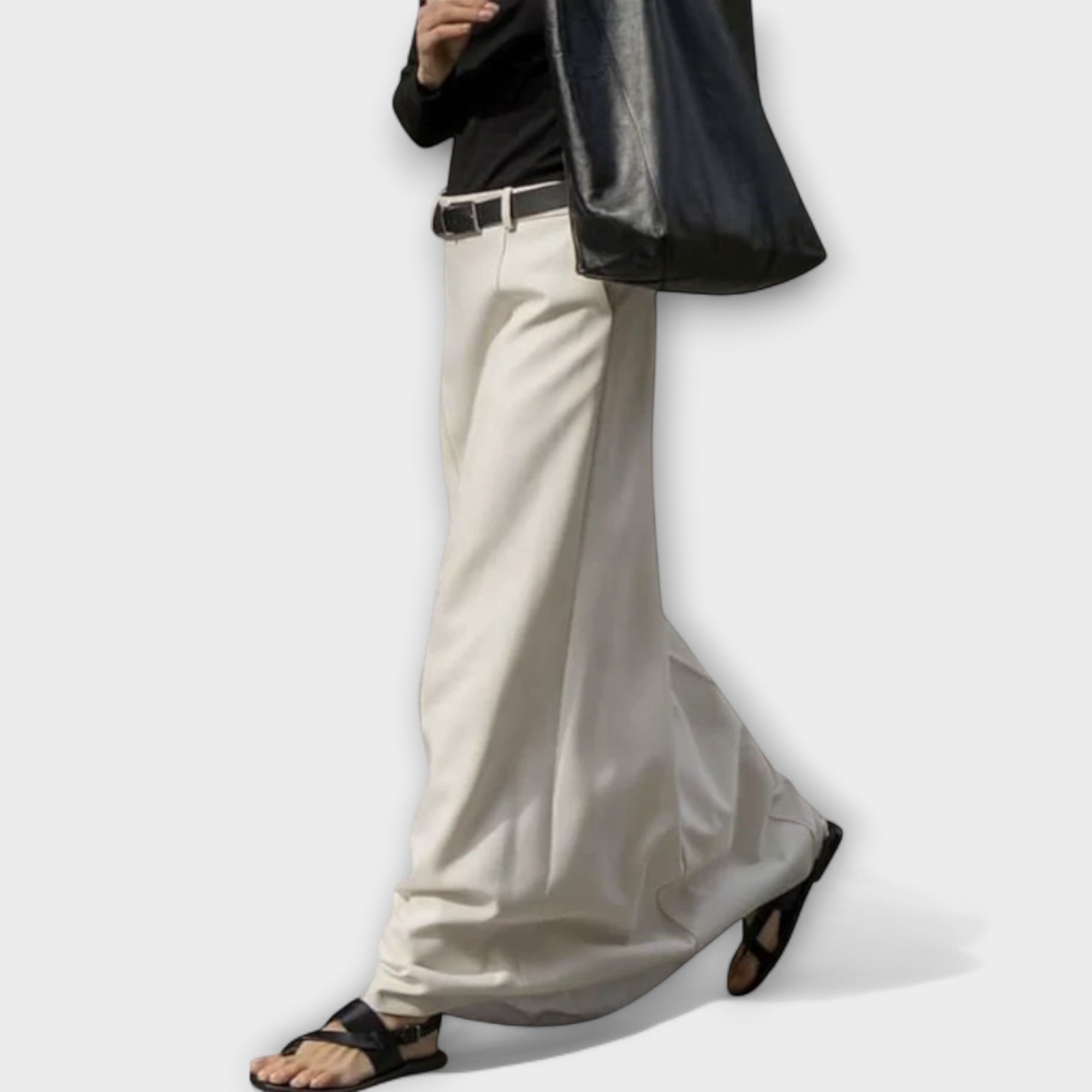 Marone – Wide-Cut Pants with Modern Lightness