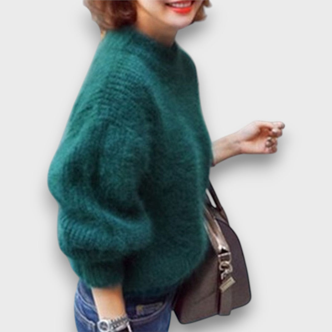 Marice – Vintage Angora-Style Knit Sweater