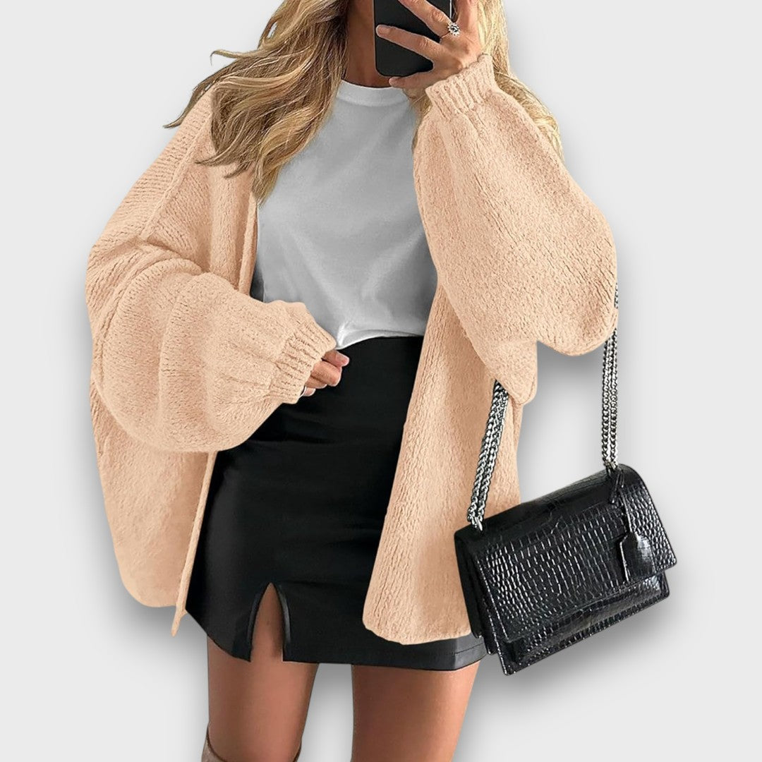 Evonna – Oversized Open Cardigan