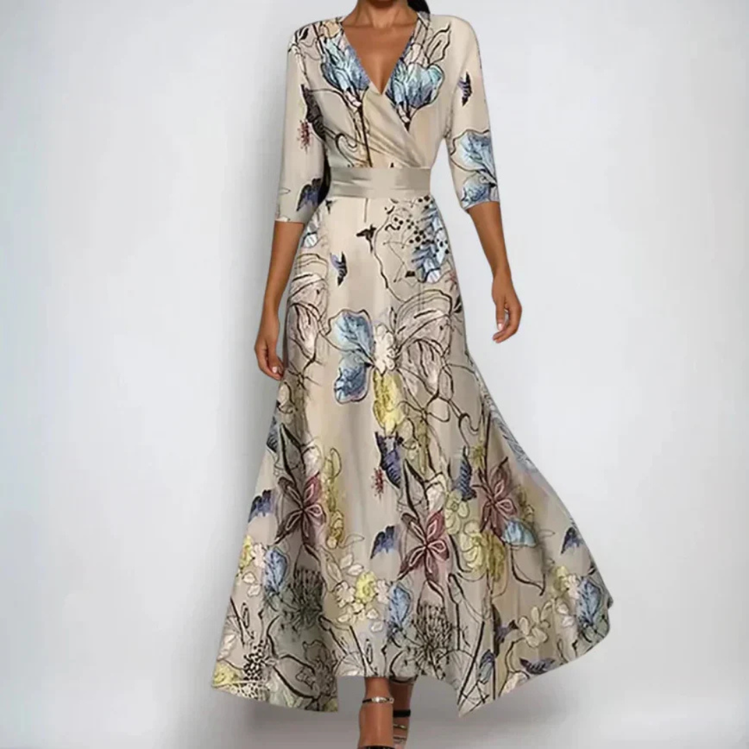 Éilis – Luxury Floral Dress