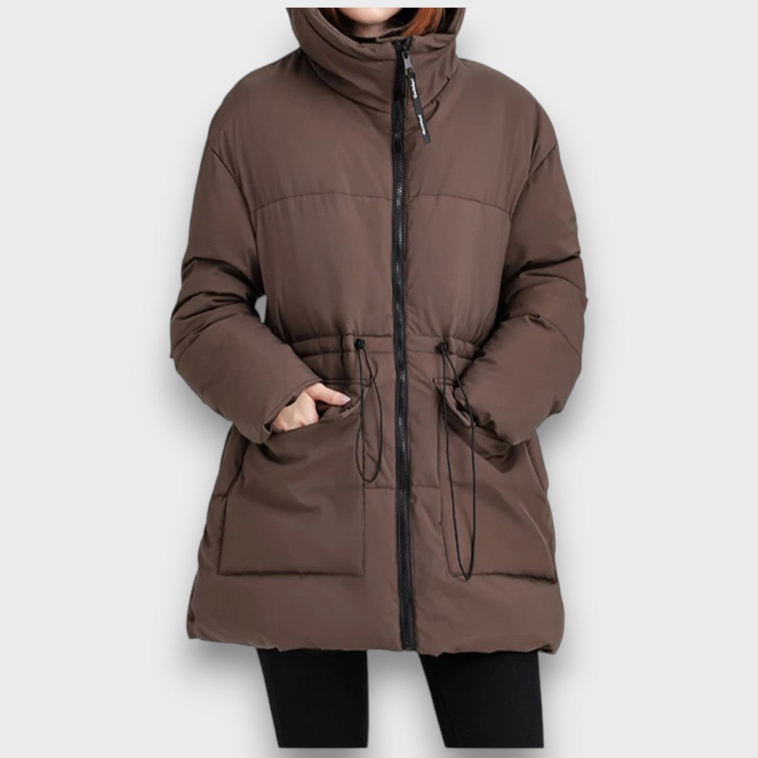 Malena – Hooded puffer jacket