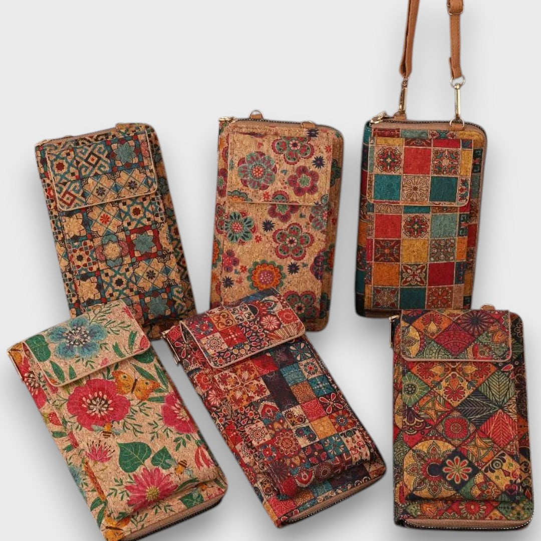 Floretta – Boho Crossbody with Floral Print