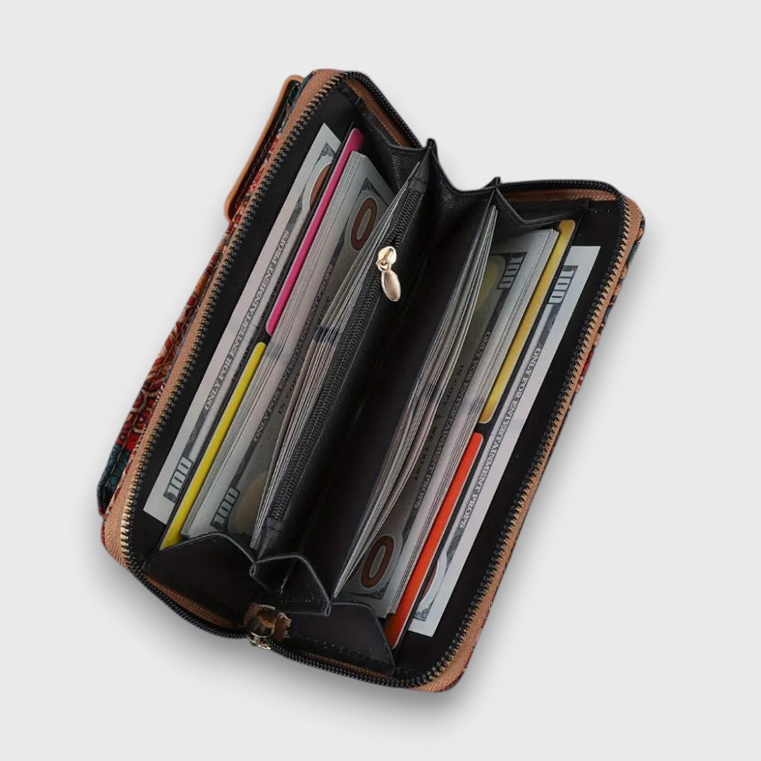 Floretta – Boho Crossbody with Floral Print