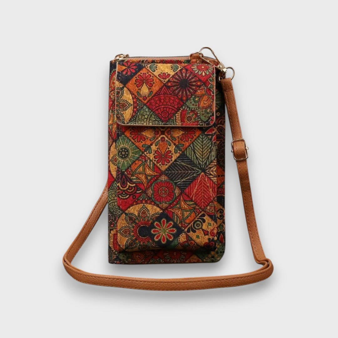 Floretta – Boho Crossbody with Floral Print