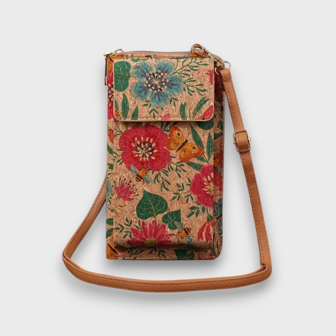 Floretta – Boho Crossbody with Floral Print