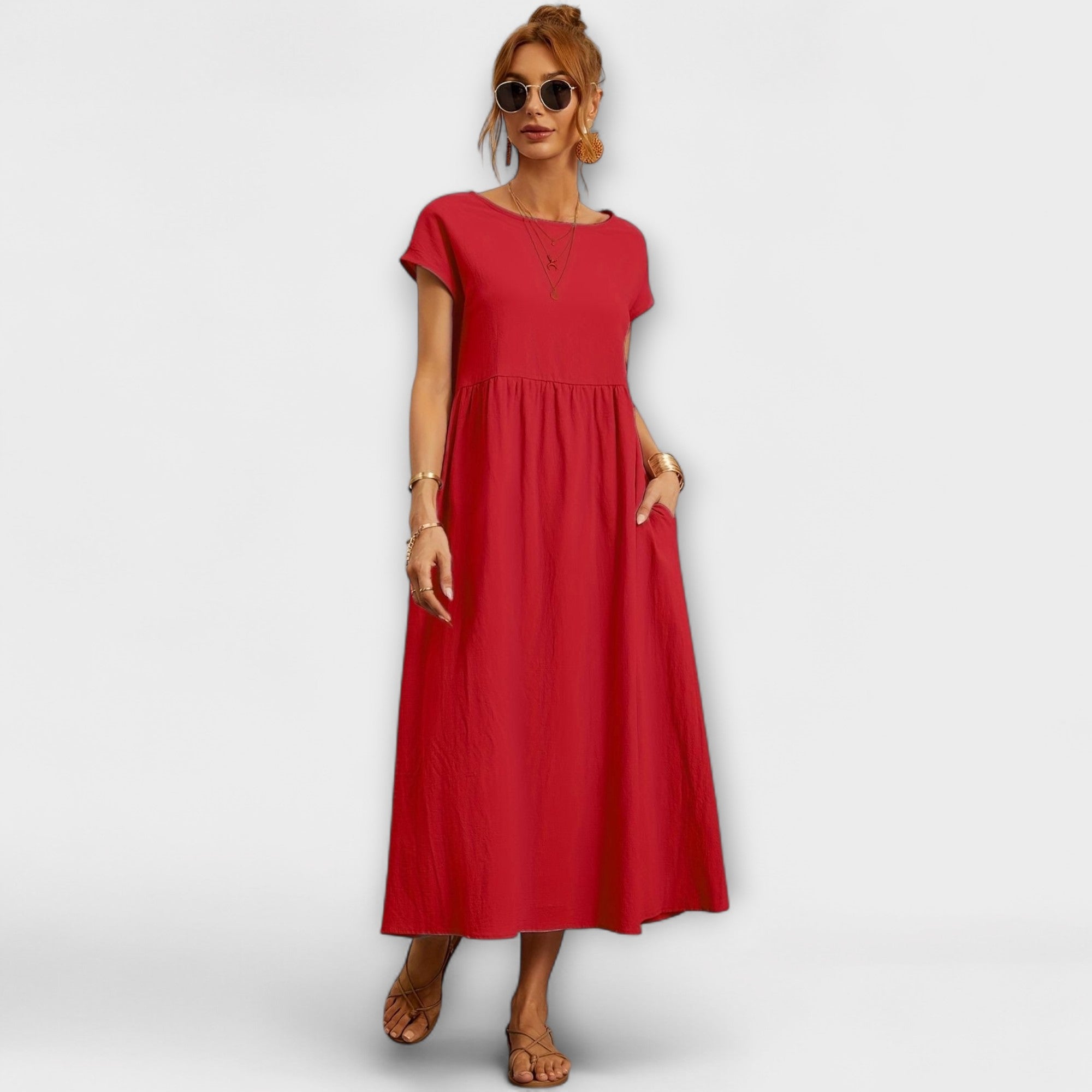 Leona – Lightweight Dress with Summery Ease