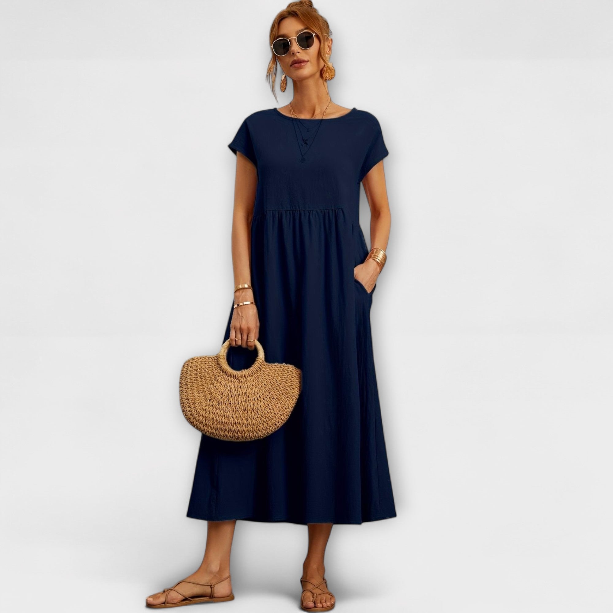 Leona – Lightweight Dress with Summery Ease