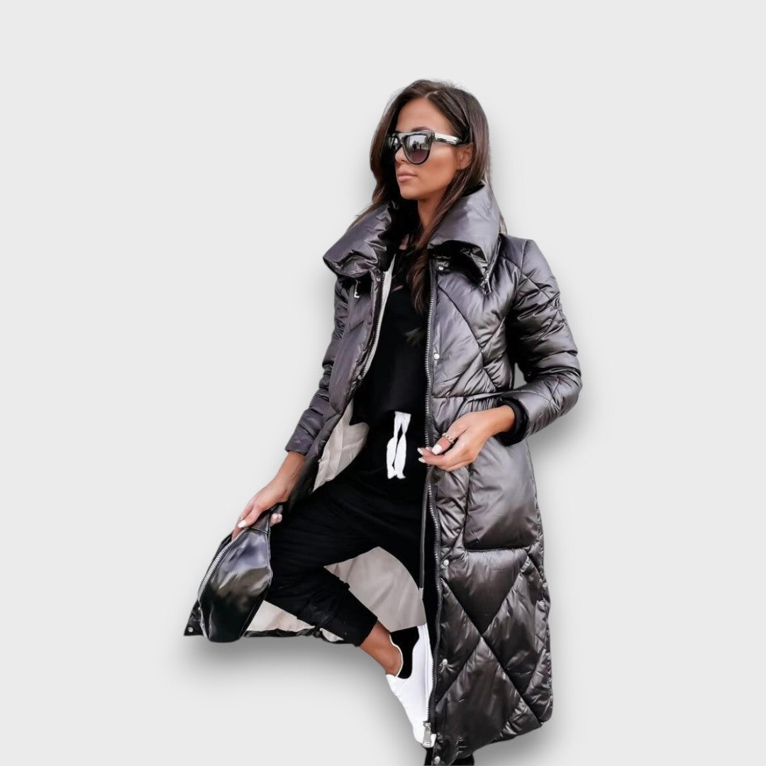 Bemay – Elegant Quilted Longline Jacket