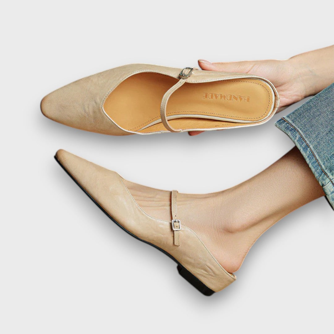 Ornella – Elegant Mules with Straps