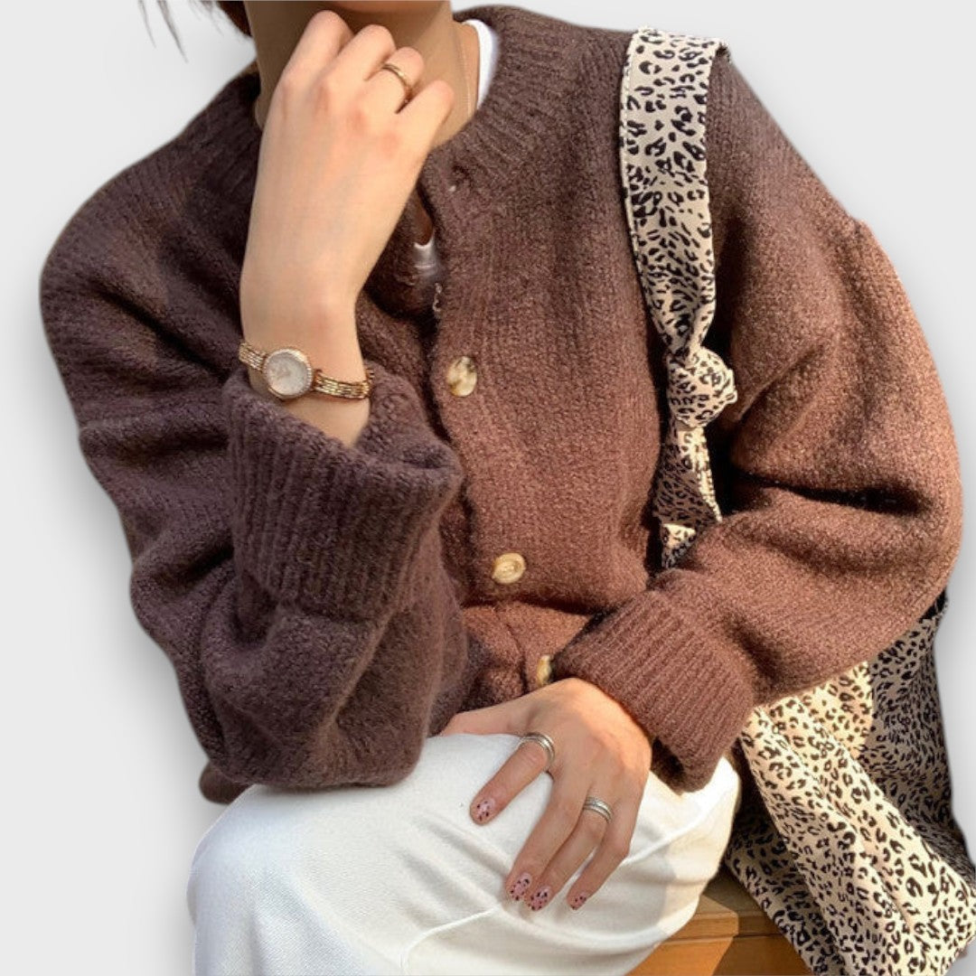 Celore – Warmer Cardigan in Mocha