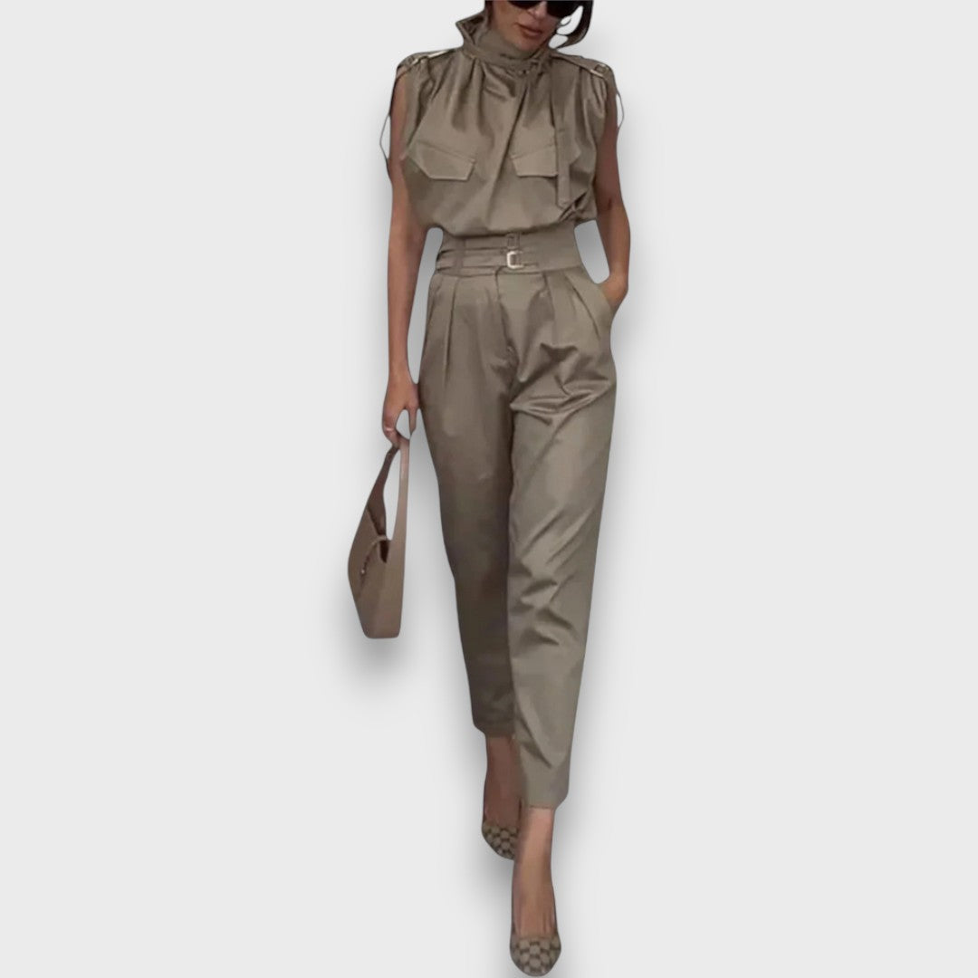 Sofia – Elegant Jumpsuit with Belt