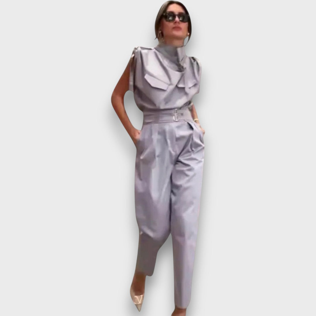Sofia – Elegant Jumpsuit with Belt