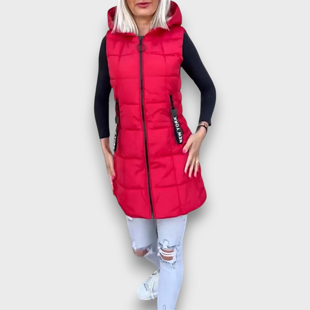 Elvane – Sleeveless padded coat