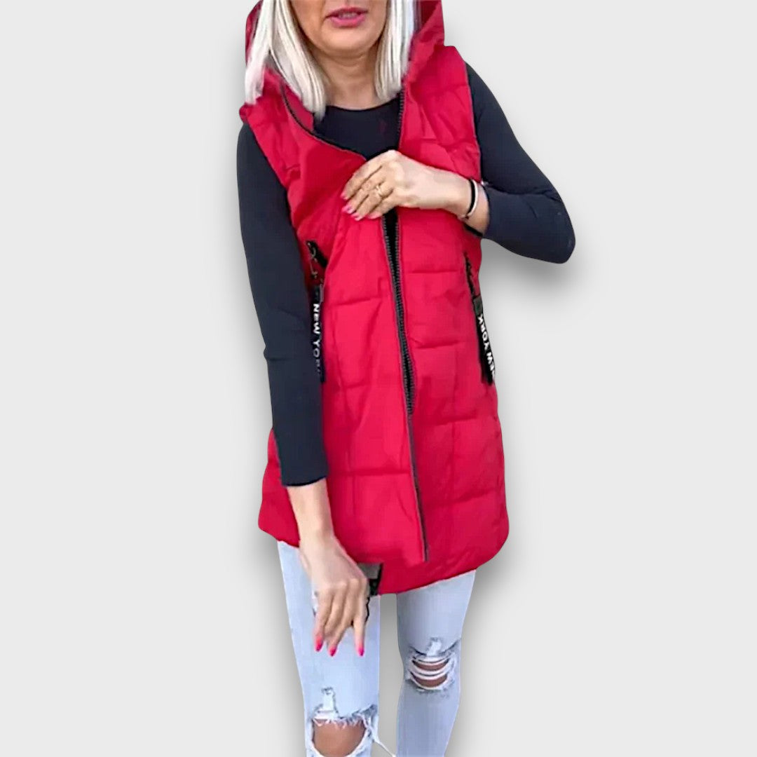 Elvane – Sleeveless padded coat