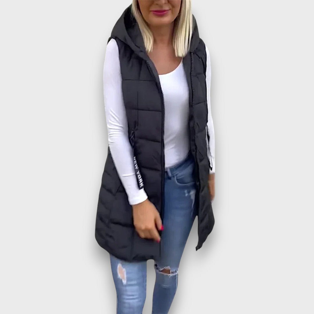 Elvane – Sleeveless padded coat