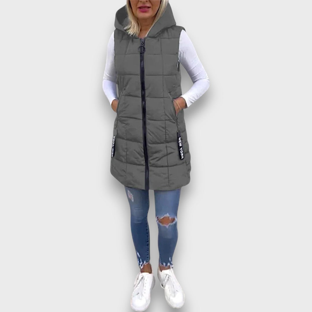 Elvane – Sleeveless padded coat