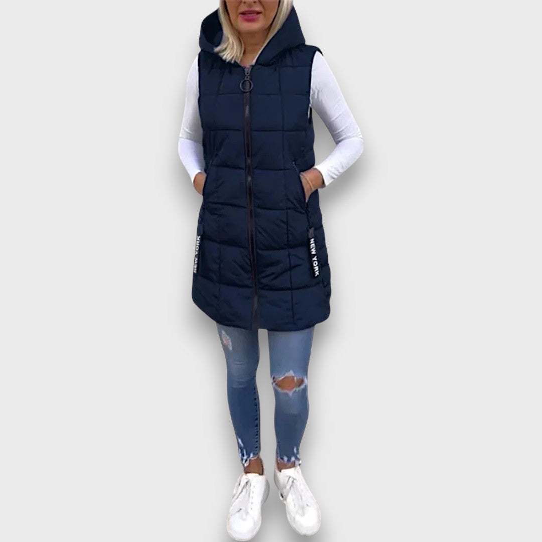 Elvane – Sleeveless padded coat