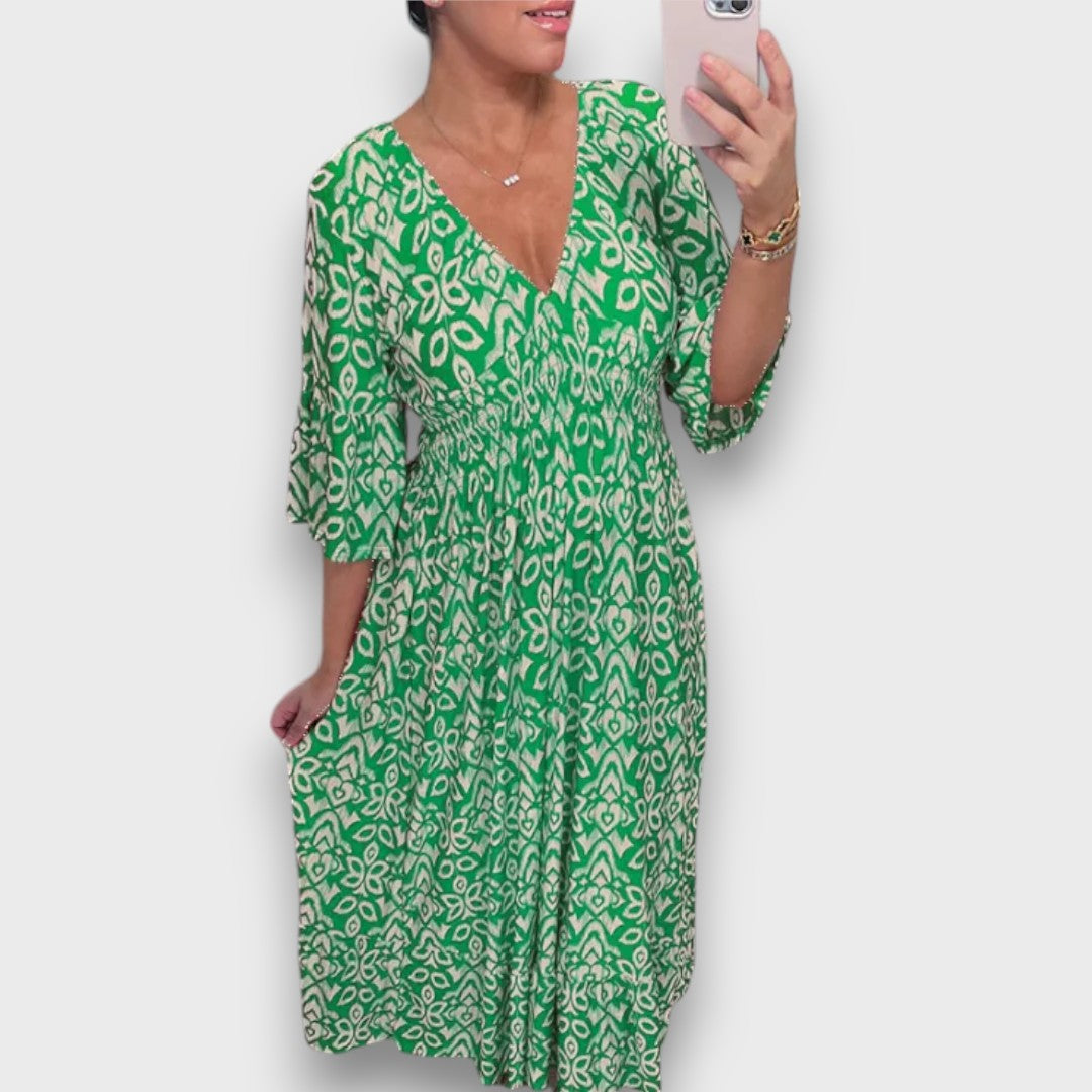 Noelea – Maxi Dress with Playful Boho Flair