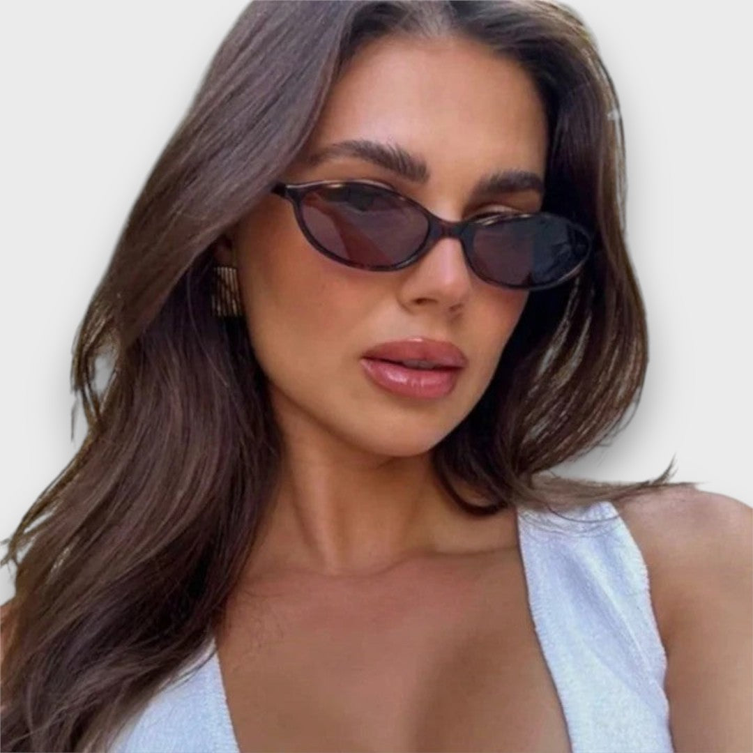 Grayslyn – Retro Oval Sunglasses