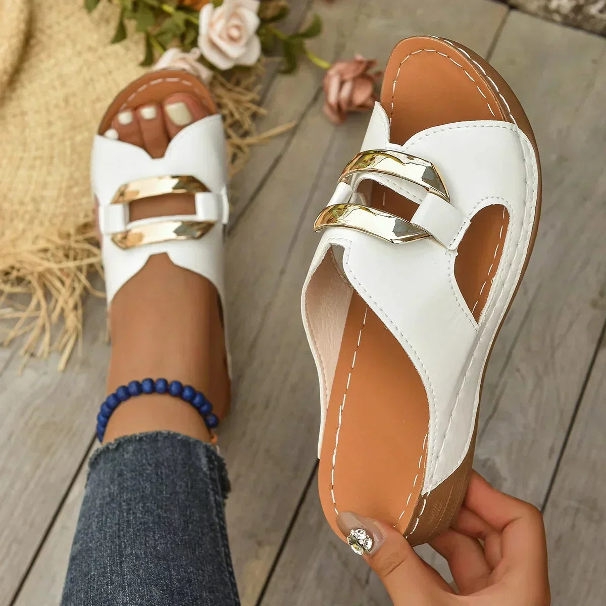 Lina | Orthopedic Wedge Heel sandals™