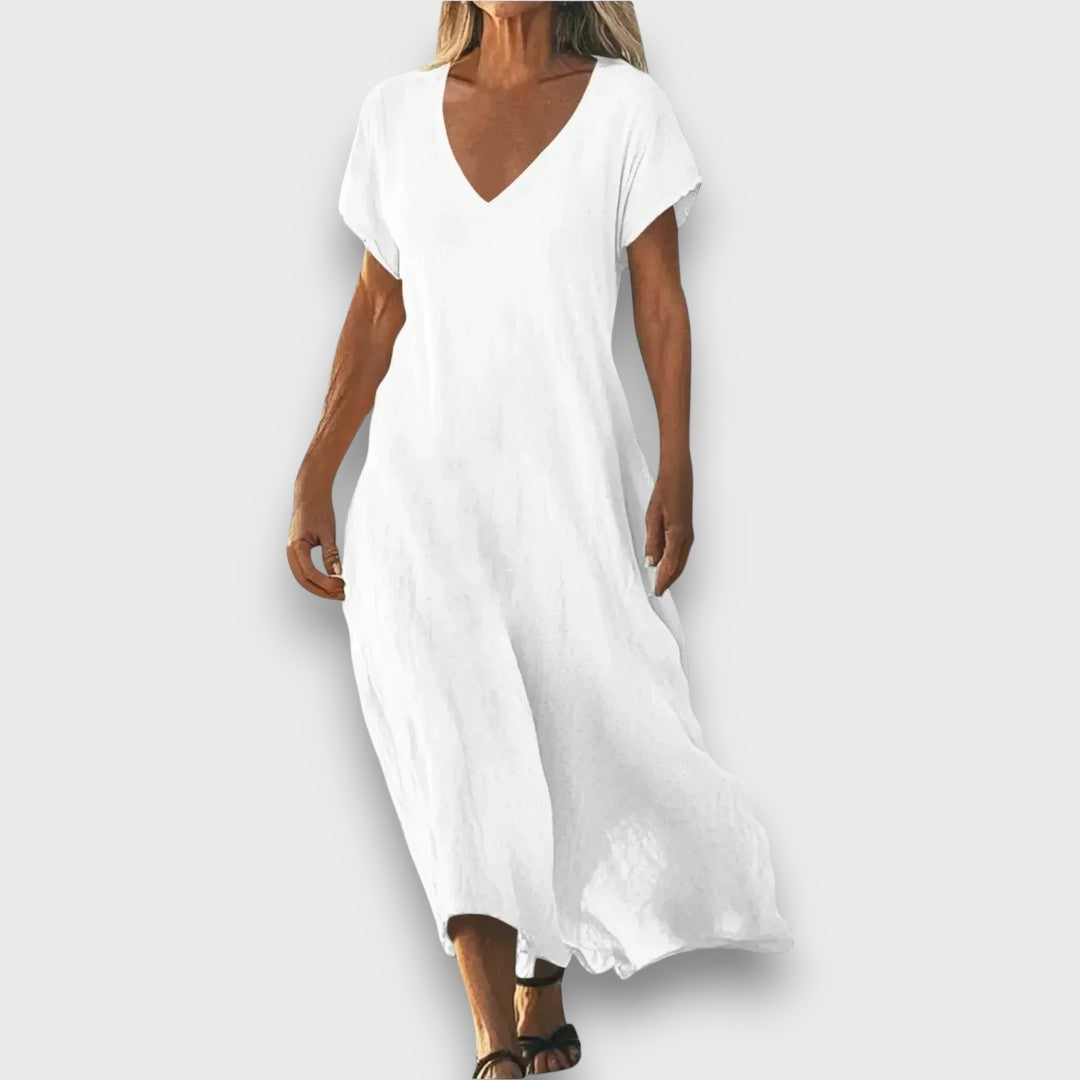 Roselynn – Flowing Summer Maxi Dress