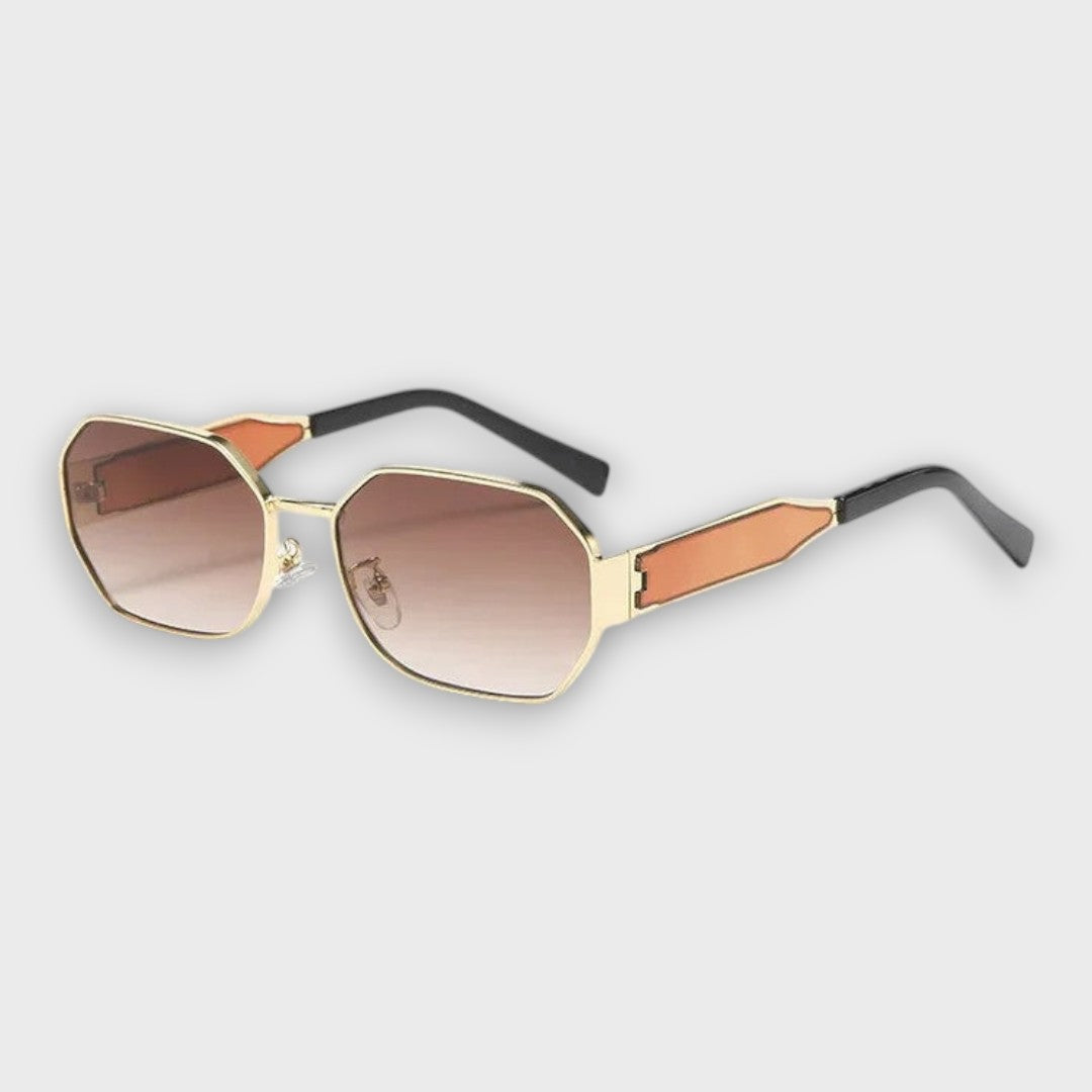 Jaylynne – Geometric Metal Sunglasses