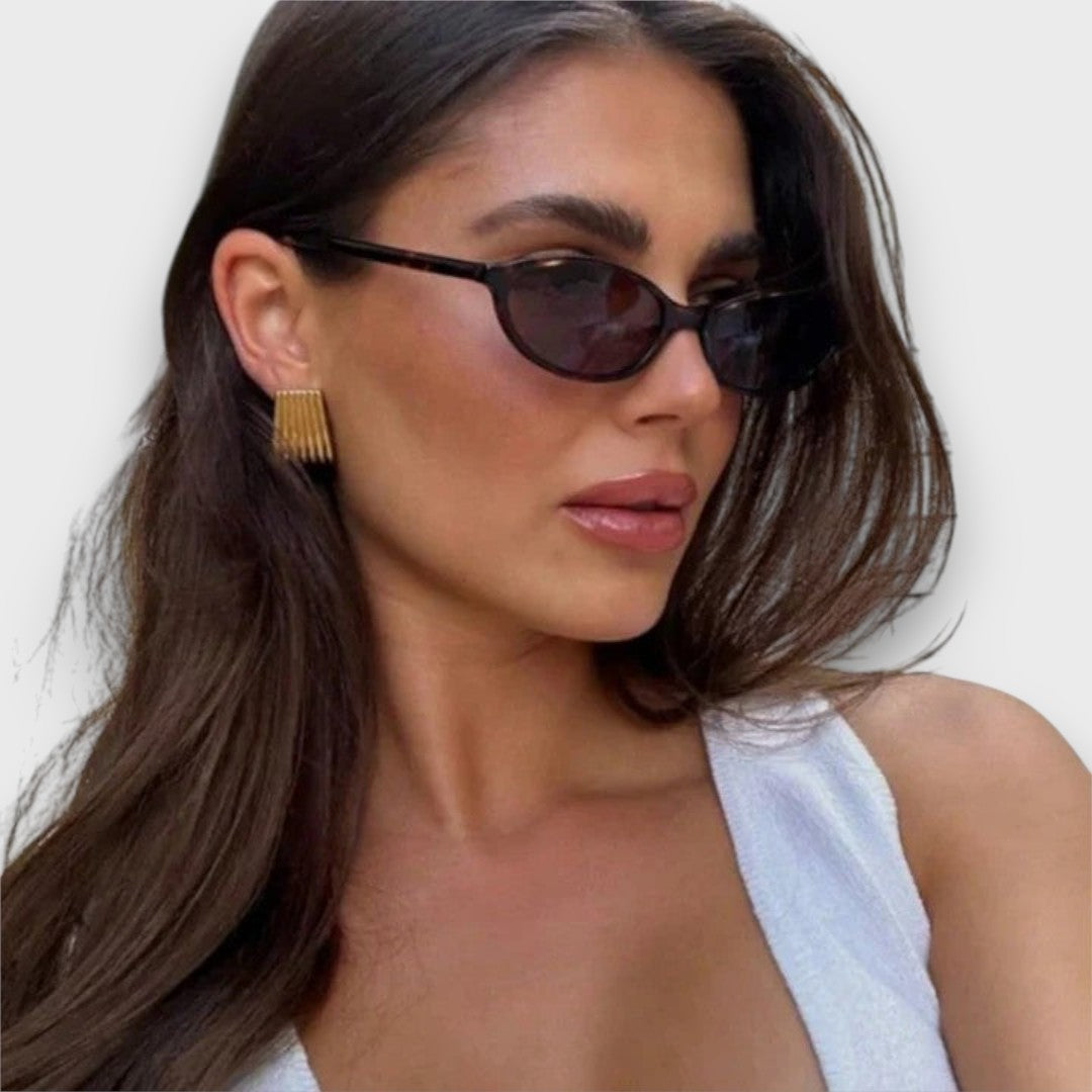Grayslyn – Retro Oval Sunglasses