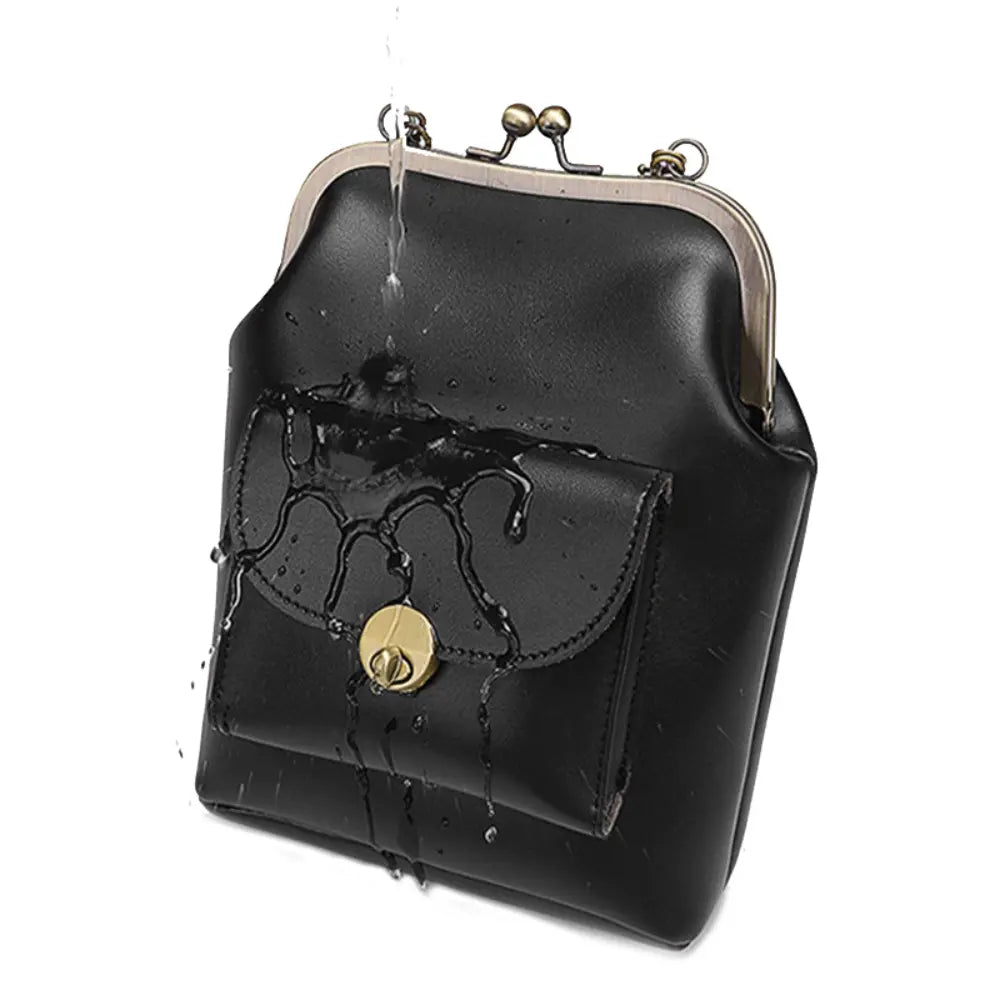 Selmira – Vintage Bag with Kiss-Lock Closure