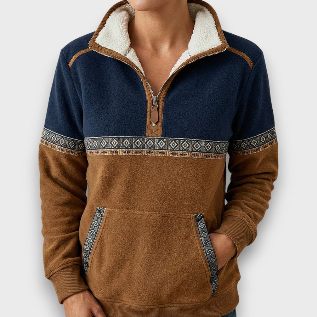 Rosi – Cosy Half-Zip Pullover