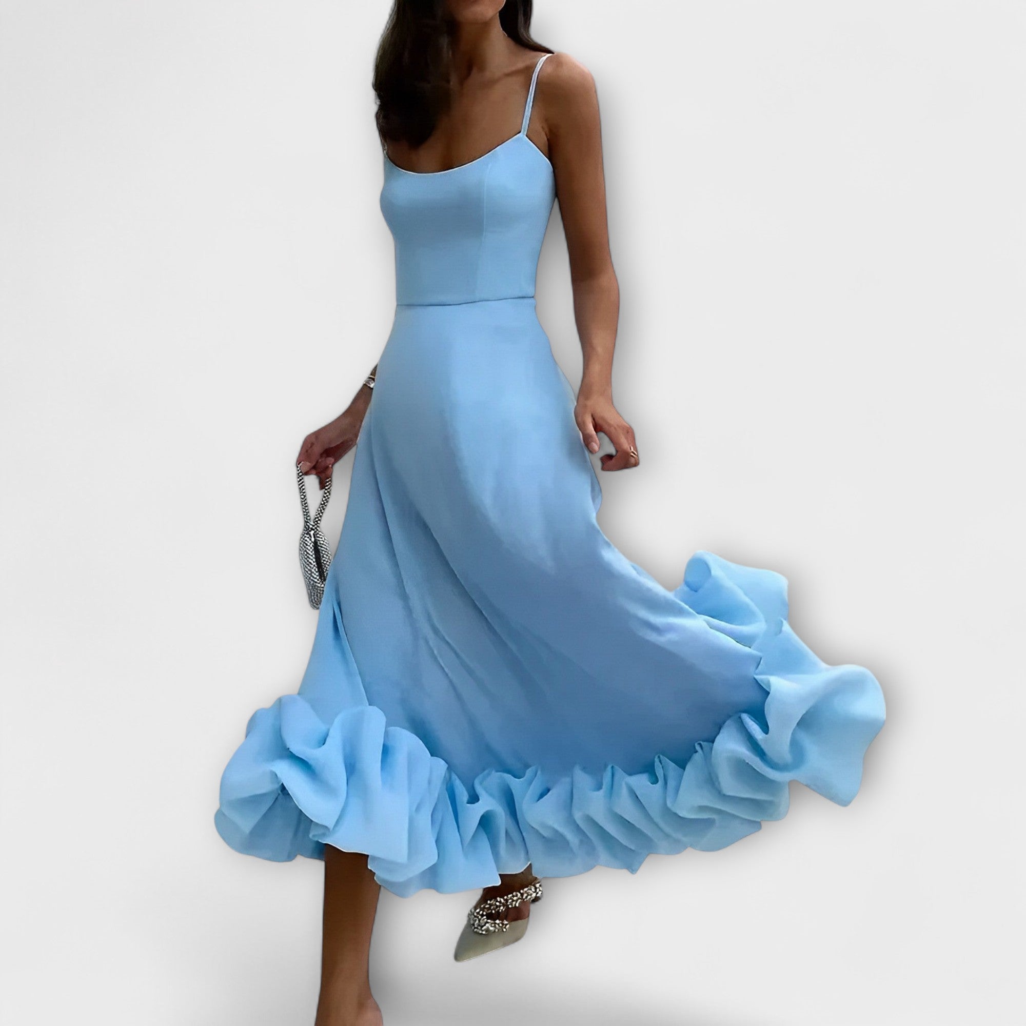 Solaea – Elegant Midi Dress for Special Occasions