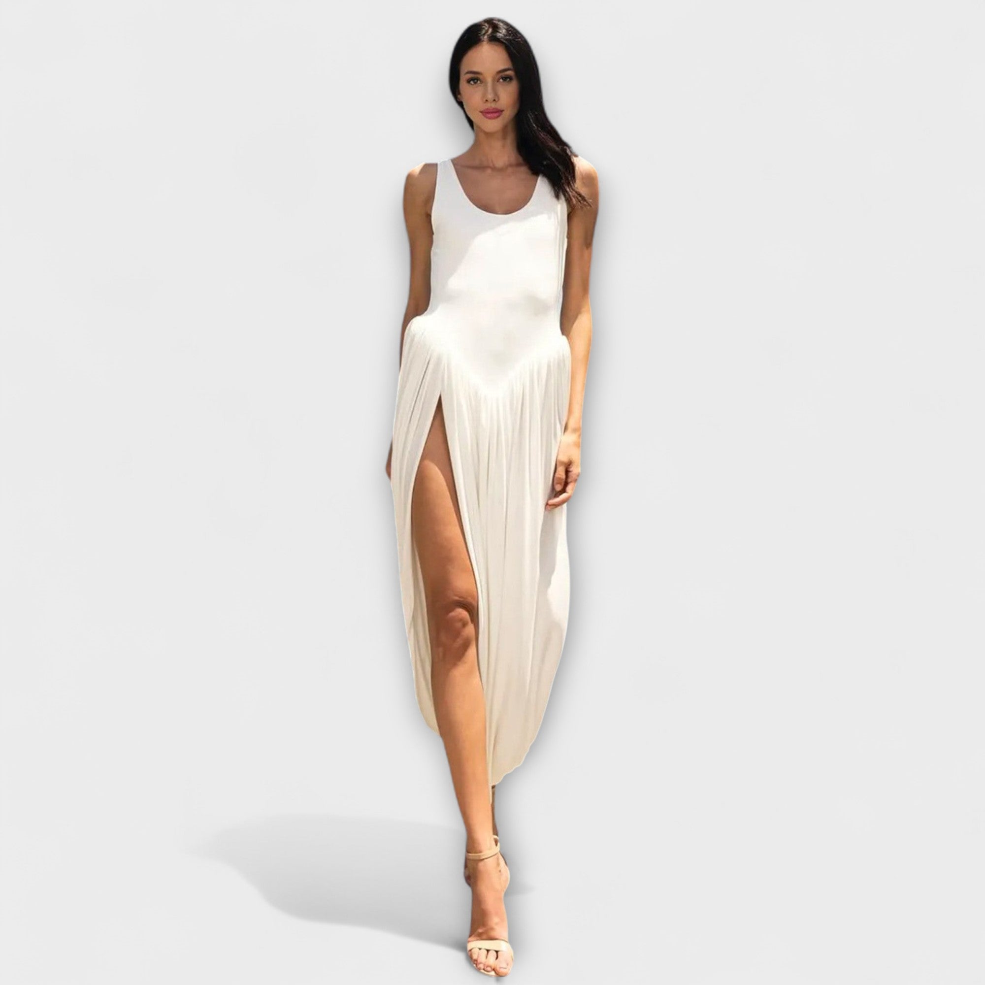 Lyvianne – Maxi Dress with Draped Silhouette