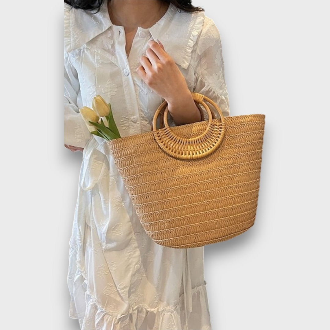Kalinne – Woven Straw Bag for Summer