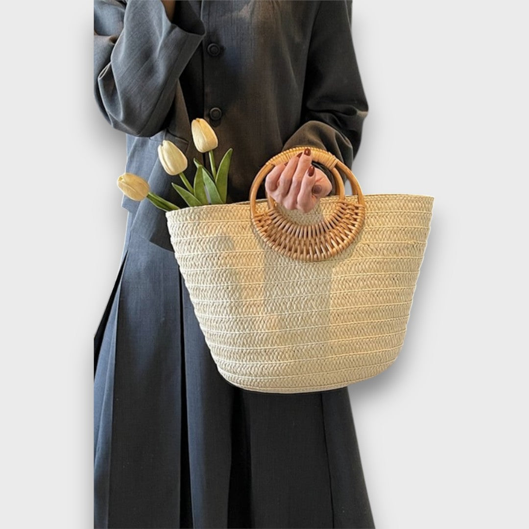 Kalinne – Woven Straw Bag for Summer