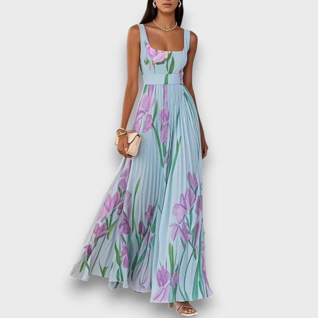Nerelle – Maxi Dress with Flowing Floral Print