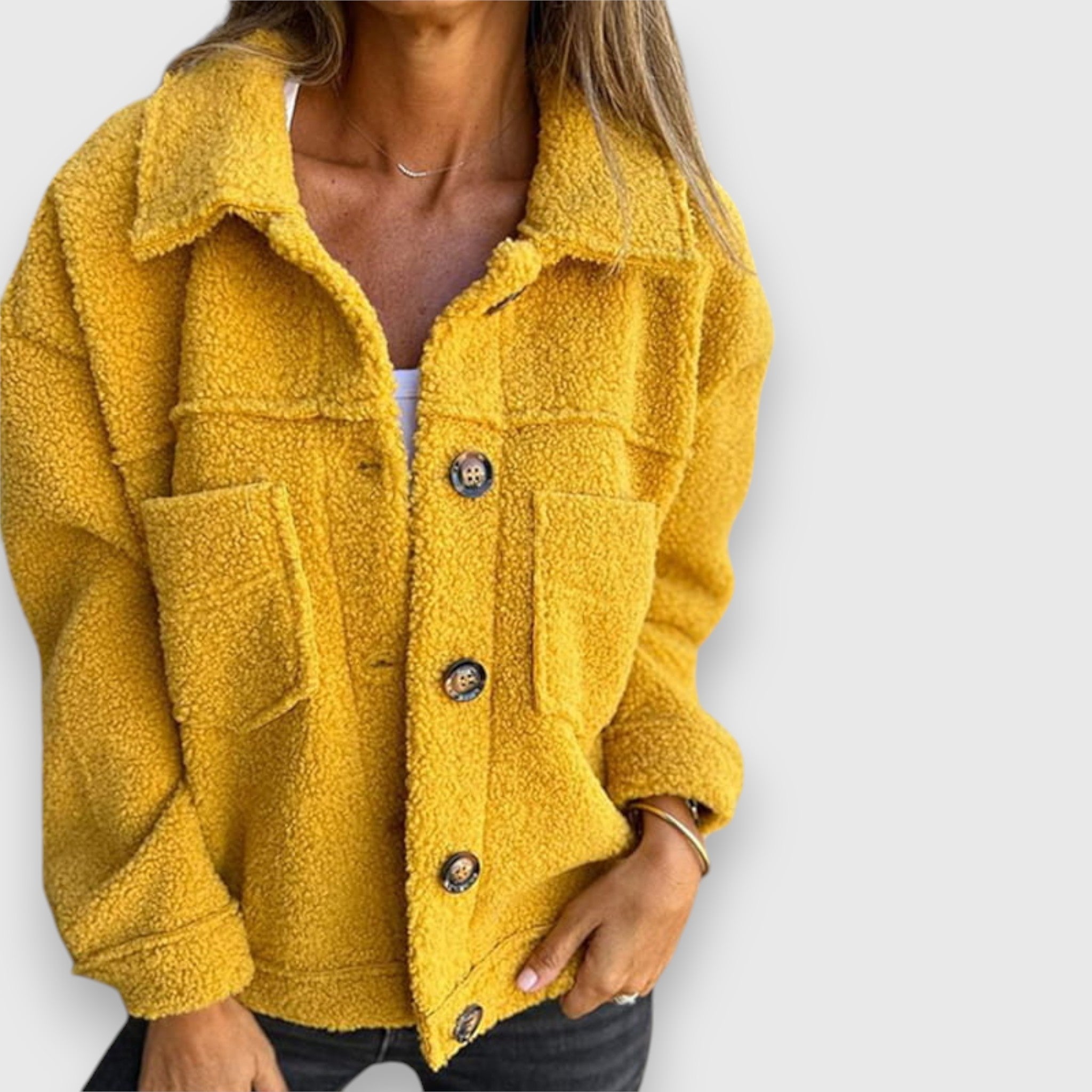 Delya – Elegant Shirt Jacket for Spring