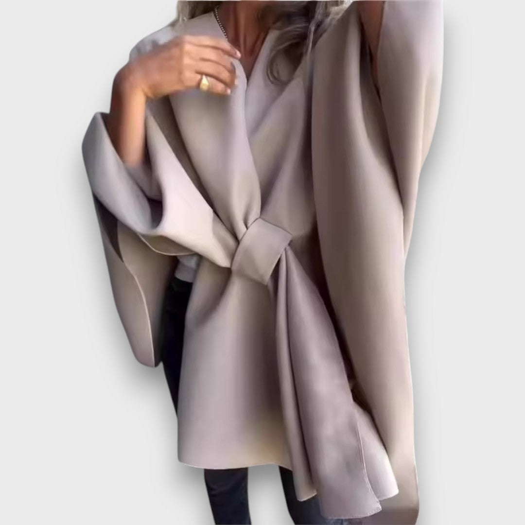 Loriva – Loose V-Neck Top