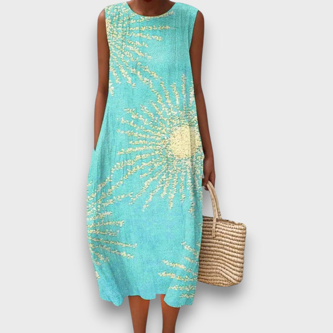Lumaris – Dress with Sun Motif