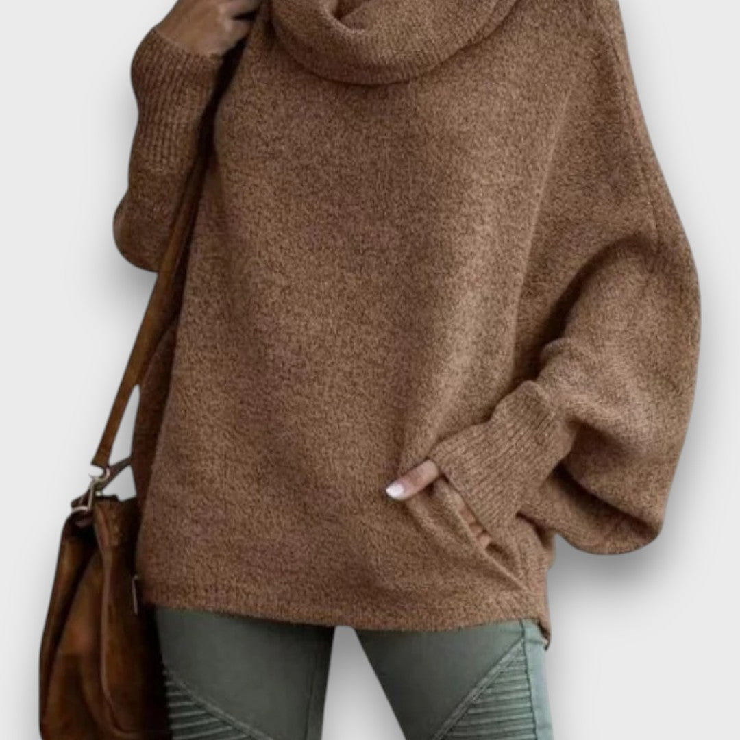 Barine – Oversized Cowl Neck Sweater