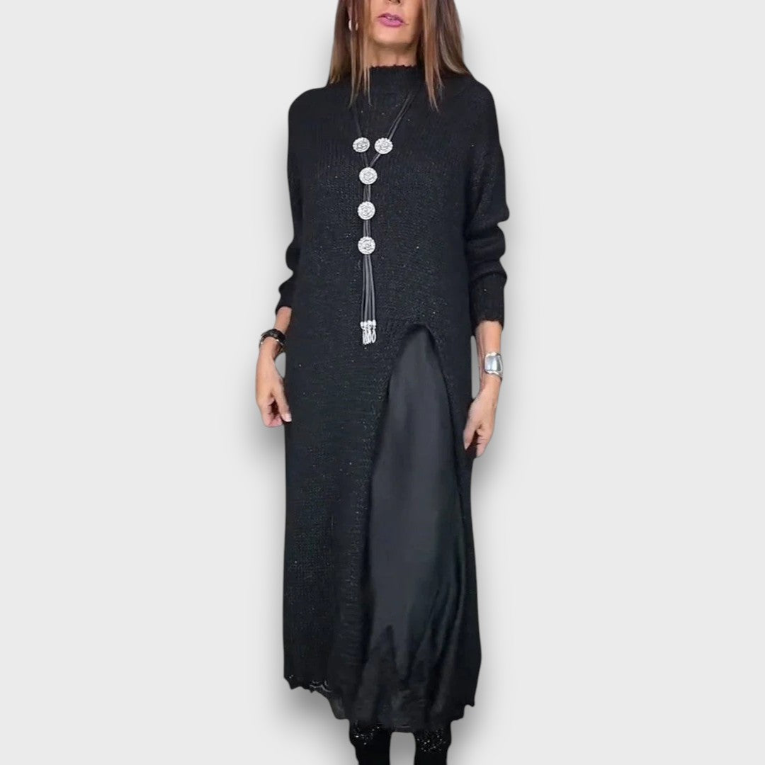 Wandara – Elegant Two-Piece Sweater Dress Set